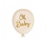 Talerzyki Oh baby, mix, 17.5x22 cm (1 op. / 6 szt.)