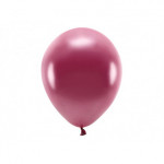 Balony Eco 30cm metalizowane, bordo (1 op. / 10 szt.)