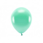 Balony Eco 30cm metalizowane, ciemna mięta (1 op. / 10 szt.)