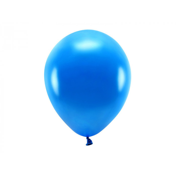 Balony Eco 30cm metalizowane, granat (1 op. / 100 szt.)