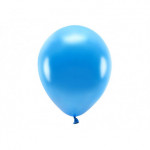 Balony Eco 30cm metalizowane, niebieski (1 op. / 10 szt.)