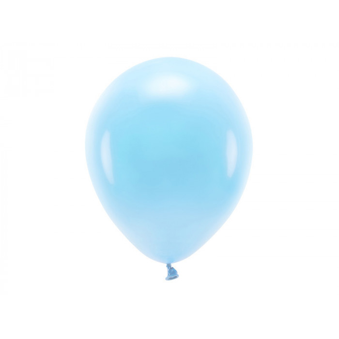 Balony Eco 30cm pastelowe, błękit (1 op. / 100 szt.)