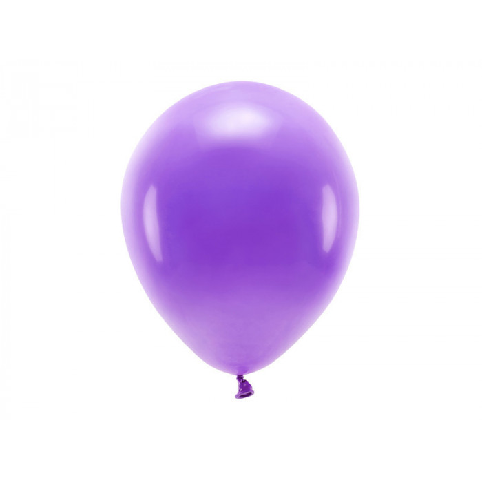 Balony Eco 30cm pastelowe, fiolet (1 op. / 10 szt.)