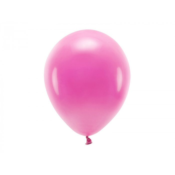 Balony Eco 30cm pastelowe, fuksja (1 op. / 10 szt.)