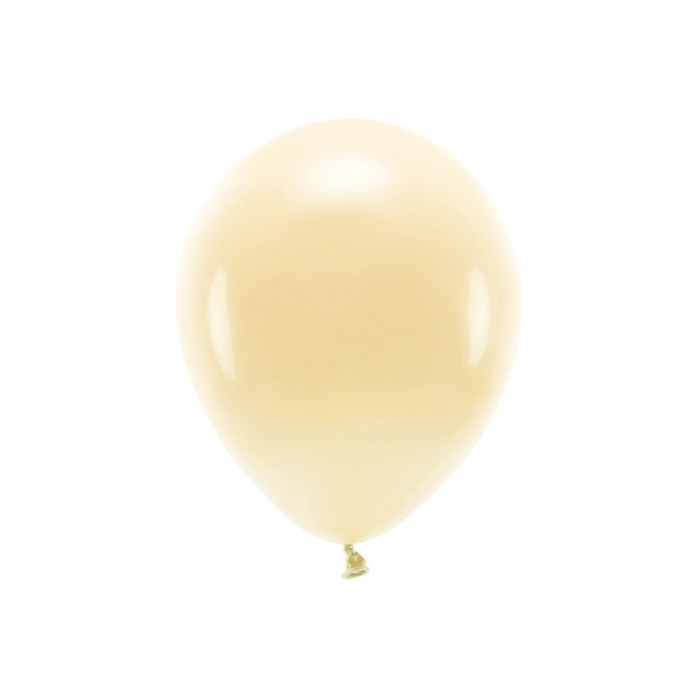 Balony Eco 30cm pastelowe, jasna brzoskwinia (1 op. / 10 szt.)