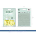 Balony Eco 30cm pastelowe, kremowy (1 op. / 10 szt.)