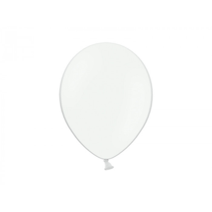 Balony 30cm, Pastel White (1 op. / 100 szt.)