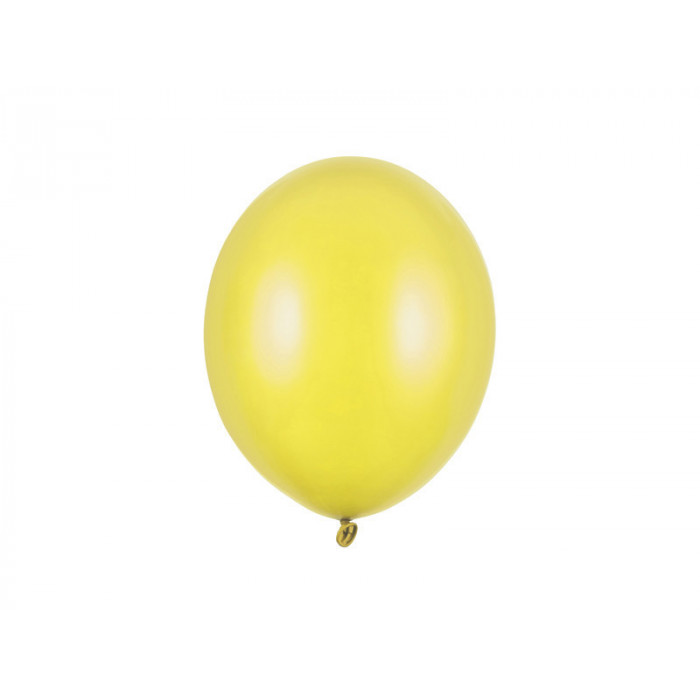 Balony Strong 27cm, Metallic Lemon Zest (1 op. / 50 szt.)