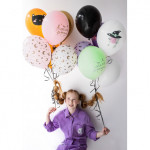 Balony 30 cm, Hocus Pocus, mix (1 op. / 6 szt.)