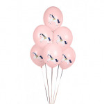 Balony 30 cm, Konik, Pastel Pale Pink (1 op. / 50 szt.)