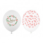 Balony 30 cm, Love, mix (1 op. / 50 szt.)