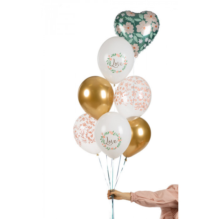 Balony 30 cm, Love, mix (1 op. / 6 szt.)