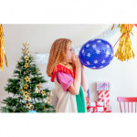 Balony 30 cm, Merry Christmas, mix (1 op. / 50 szt.)