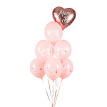 Balony 30 cm, Mom to Be, Pastel Pale Pink (1 op. / 50 szt.)