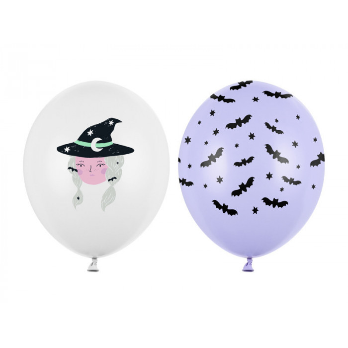 Balony 30 cm, Witch, mix (1 op. / 50 szt.)