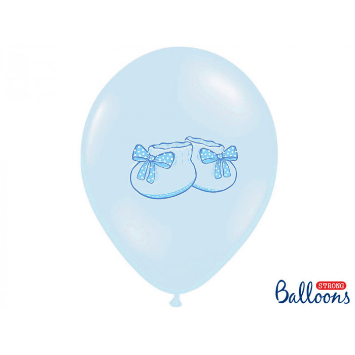 Balony 30cm, Bucik, Pastel Baby Blue (1 op. / 50 szt.)