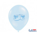 Balony 30cm, Bucik, Pastel Baby Blue (1 op. / 50 szt.)