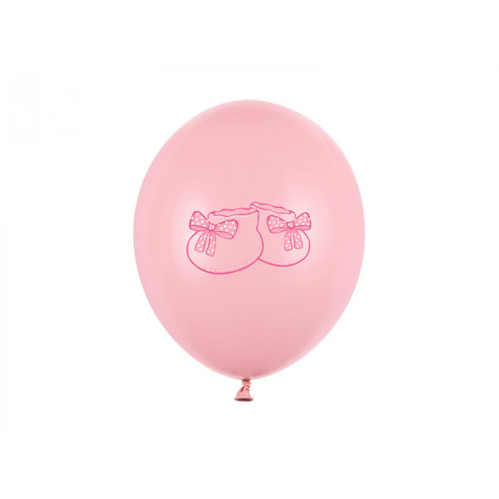 Balony 30cm, Bucik, Pastel Baby Pink (1 op. / 50 szt.)