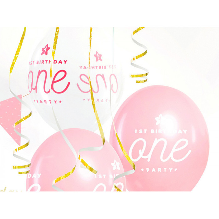 Balony 30cm, One, Pastel Baby Pink (1 op. / 50 szt.)