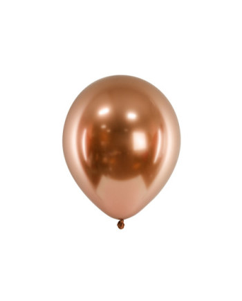 Balony Glossy 30 cm, miedziany (1 op. / 10 szt.)