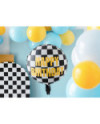 Balon foliowy Szachownica Happy Birthday, 45 cm, mix