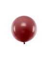 Balon okrągły 60cm, Pastel Burgundy