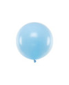 Balon okrągły 60 cm, Pastel Baby Blue