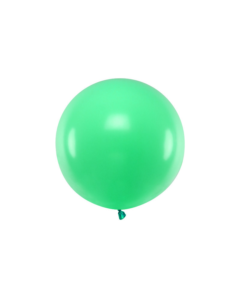 Balon okrągły 60 cm, Pastel Green