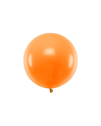 Balon okrągły 60 cm, Pastel Mandarin Orange