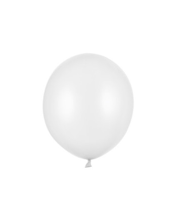 Balony Strong 43cm, Metalic Pure White (1 op. / 25 szt.)