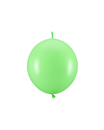 Balony z łącznikiem, 28 cm, Pastel Bright Green (1 op. / 20 szt.)