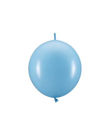 Balony z łącznikiem, 33 cm, jasny niebieski (1 op. / 20 szt.)