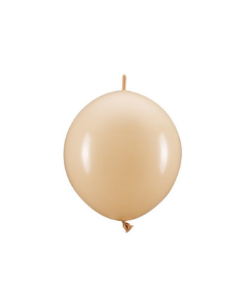 Balony z łącznikiem, 33 cm, nude (1 op. / 20 szt.)