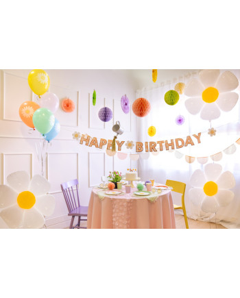 Baner Happy Birthday, mix, 200x14.5 cm