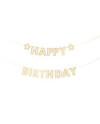 Baner papierowy Happy Birthday, mix, 220x14.5 cm