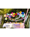 Baner papierowy Happy Birthday, mix, 163x12 cm