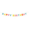 Baner filcowy, Happy Birthday, mix, 3m