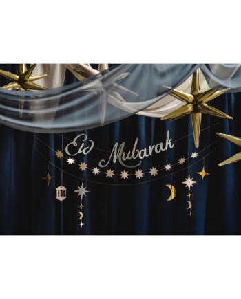 Baner Eid Mubarak, 200 cm, mix