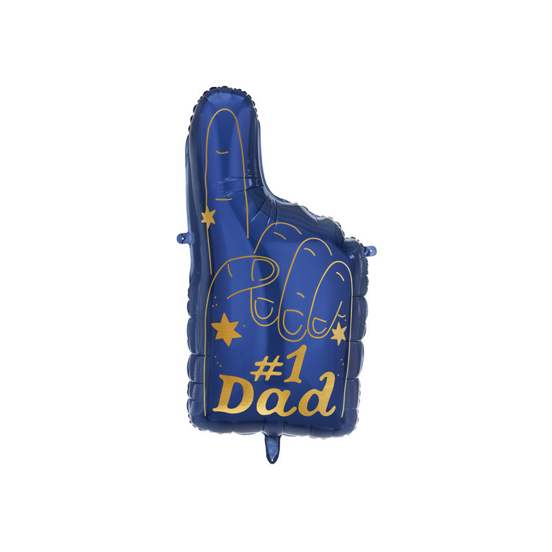 Balon foliowy $$$1 Dad, 46 x 86.5 cm, mix