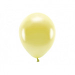 Balony Eco 30cm metalizowane, jasny złoty (1 op. / 10 szt.)