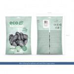 Balony Eco 30cm metalizowane, srebrny (1 op. / 100 szt.)