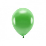 Balony Eco 30cm metalizowane, zielona trawa (1 op. / 10 szt.)