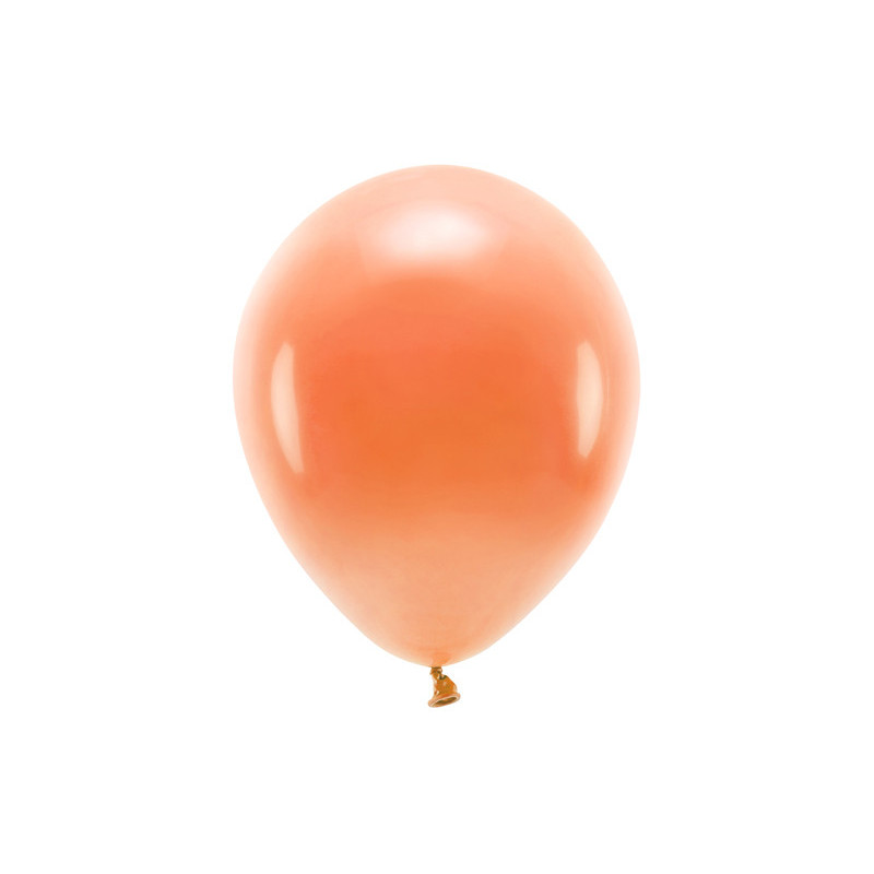 Balony Eco 26cm pastelowe, pomarańczowy (1 op. / 10 szt.)