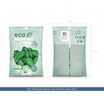 Balony Eco 26cm pastelowe, zielona trawa (1 op. / 100 szt.)