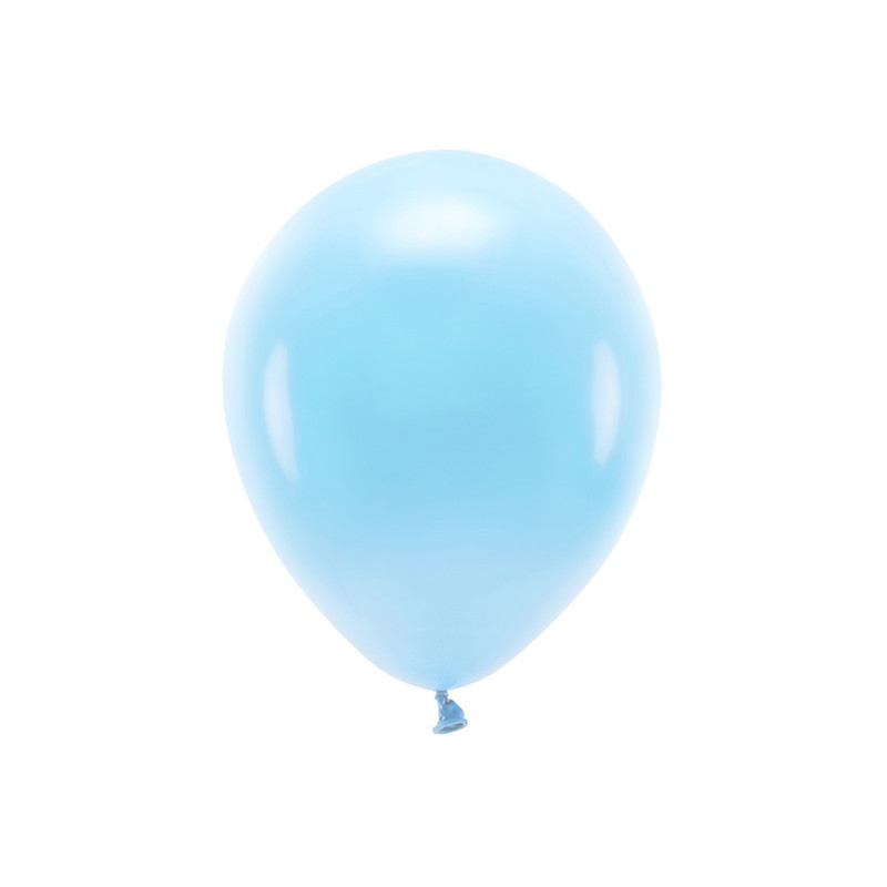 Balony Eco 30cm pastelowe, błękit (1 op. / 100 szt.)