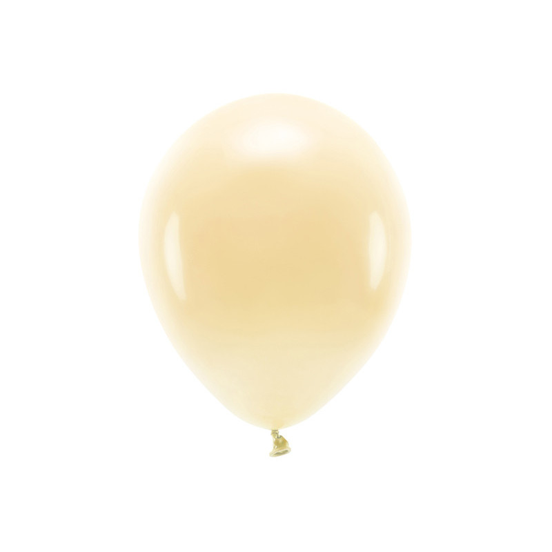 Balony Eco 30cm pastelowe, jasna brzoskwinia (1 op. / 100 szt.)