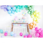 Balony 27cm, Pastel Soft Pink (1 op. / 100 szt.)