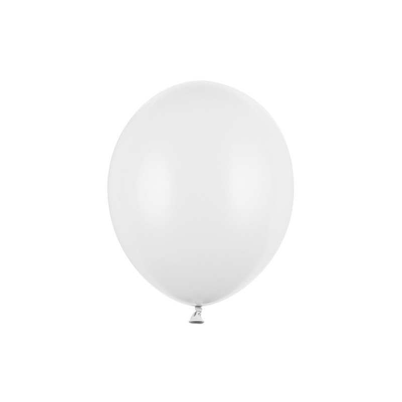 Balony Strong 30cm, Pastel Pure White (1 op. / 10 szt.)