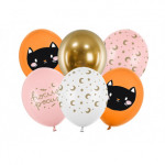 Balony 30 cm, Hocus Pocus, mix (1 op. / 6 szt.)