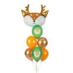 Balony 30 cm, Jelonek, Pastel Emerald Green (1 op. / 50 szt.)